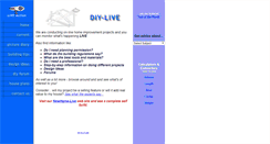 Desktop Screenshot of diy-live.com